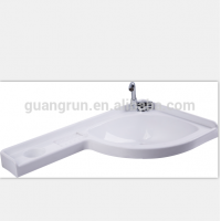 New Product RV ABS plastic corner sink coating with acrylic GR-Y700L/R